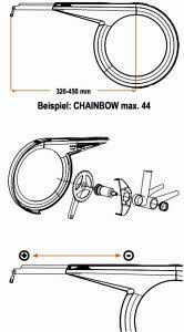 Sks Chainbow 175 mm Zincir Koruyucu Siyah