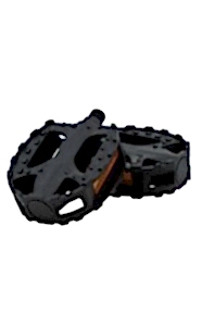 QU-AX Standart Pedal Siyah