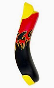 QU-AX Luxus Tek Teker Sele Flame