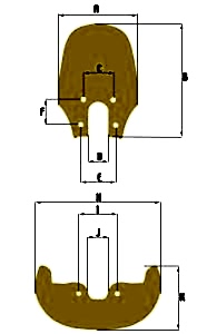 QU-AX Tek Teker Sele İçin Tampon ve Elcik Beyaz