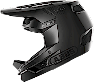 Abus HiDrop Downhill MTB Bisiklet Kaskı - Shiny Black