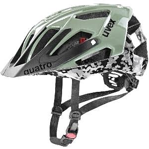 Uvex Quatro Yetişkin Bisiklet Kaskı - Pixelcamo Olive