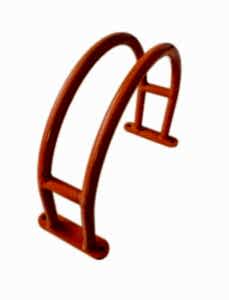 Bisico Bisiklet Park Yeri Demiri U Tipi Tekli Küçük Turuncu