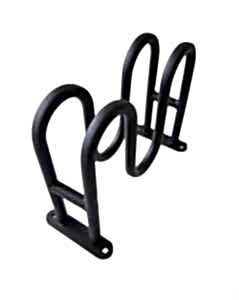 Bisico Bisiklet Park Yeri Demiri M Tipi Tekli Küçük Siyah