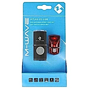 M-WAVE Atlas 20 USB Ön/Arka Işık Seti