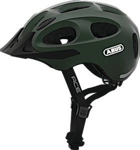 Abus Youn-I Ace Yetişkin Bisiklet Kaskı - Metallic Green S