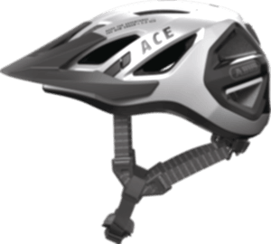 Abus Urban-I 3.0 ACE Yetişkin Yol Bisiklet Kaskı - Gleam Silver