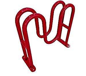 Bisico Bisiklet Park Yeri Demiri M Tipi Tekli Kırmızı