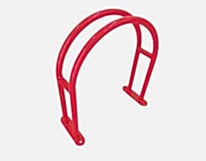 Bisico Bisiklet Park Yeri Demiri U Tipi Tekli Kırmızı