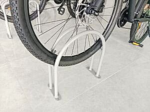 Bisico Bisiklet Park Yeri Demiri U Tipi Üçlü Mavi