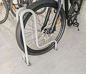 Bisico Bisiklet Park Yeri Demiri L Tipi Tekli Mavi