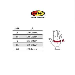 Northwave Spider Uzun Parmak Eldiven - Gri/Siyah