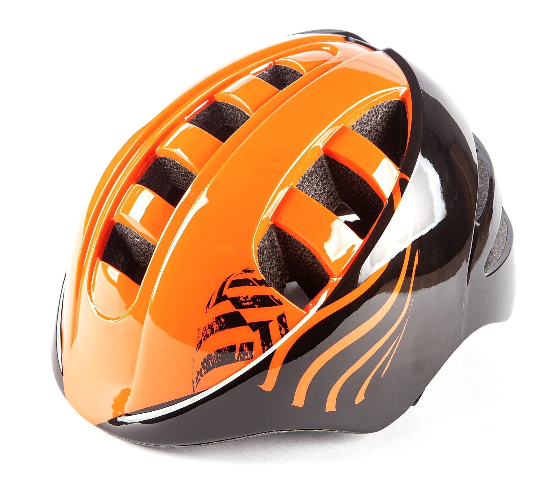 CMaximum KS08 Çocuk Bisiklet Kaskı - Black Orange