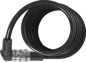 Abus 3506C/120 Şifreli Kilit - Siyah