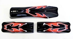 Çamurluk Seti Alev Desenli