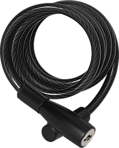 Abus 1950/180 Black Anahtarlı Bisiklet Kiliti - Siyah