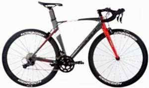 Geotech Air Speed 3 Yol Yarış Bisikleti - Gri Kırmızı