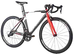 Geotech Air Speed 3 Yol Yarış Bisikleti - Gri Kırmızı