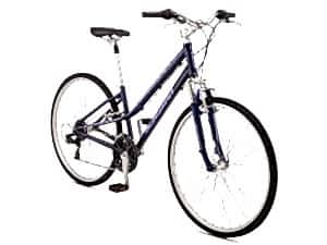 Schwinn Voyageur Step-Thru 28 Jant Fitness Hibrit Şehir Bisikleti - Navy - MD