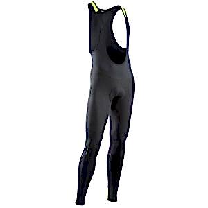 Northwave Fast Polar Bibtight MS Askılı Uzun Tayt - Siyah/Sarı