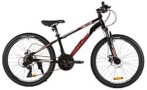 Geotech Hacker 24 Çocuk Dağ Bisikleti - Siyah - Kırmızı 2026