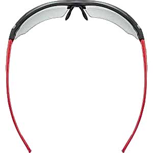 Uvex Sportstyle 802 V Bisiklet Gözlüğü - Siyah Kırmızı Beyaz