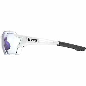 Uvex Sportstyle 803 Race V Bisiklet Gözlüğü - Beyaz / Mavi