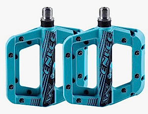 Forte GT XBYC 1820 Enlee Alüminyum Bisiklet Platform Pedal - Mavi