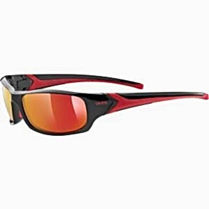 Uvex Sportstyle 211 Bisiklet Gözlüğü - Siyah Kırmızı