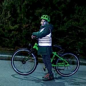 Abus Lumino Urban Safety Vest Kids Çocuk Güvenlik Yeleği