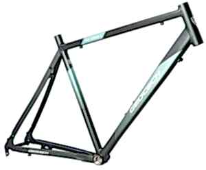 Geotech Air Speed 5 Yol Kadro Mat Gri/Turkuaz 54