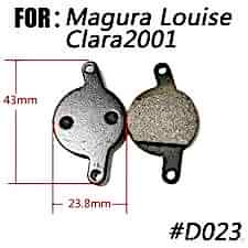 OEM Disk Fren Balatası Magura Louise Uyumlu