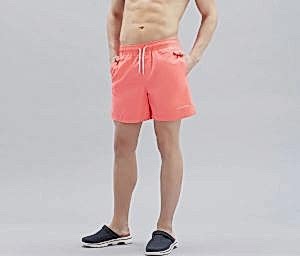 Skechers Swimwear M 5 Inch Erkek Deniz Şortu - Pembe