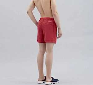 Skechers Swimwear M 5 Inch Erkek Deniz Şortu - Kırmızı