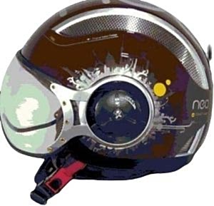 Zeus ZS 218 Motosiklet Kaskı - Kahverengi/Sarı