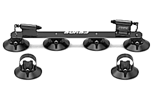 Bisico Fovno İki Bisiklet için Araç Tavan Üstü Vakumlu Bisiklet Taşıyıcı