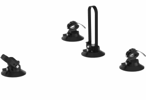 Bisico Fovno Bir Bisiklet için Araç Tavan Üstü Vakumlu Ters Bisiklet Taşıyıcı