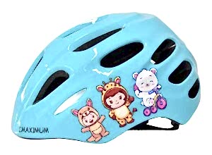 CMaximum KS01 Çocuk Bisiklet Kaskı - Glossy Blue