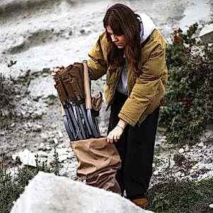 FreeCamp Huxley Katlanır Sandalye - Kahverengi