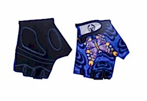 Takoni Kısa Parmak Avuç İç Destekli Çocuk Bisiklet Eldiveni