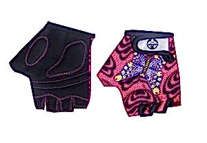 Takoni Kısa Parmak Avuç İç Destekli Çocuk Bisiklet Eldiveni