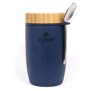 IGLOO Bamboo Yemek Termosu 500ml - Lacivert