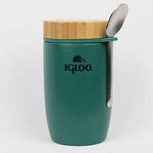 IGLOO Bamboo Yemek Termosu 500ml - Yeşil