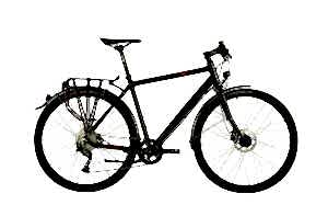 Corratec Shape Urban Gent Şehir/Tur Bisikleti - Siyah