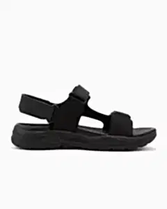 Skechers Arch Fit Motley Sd - Kontra Erkek Sandalet Terlik - Siyah