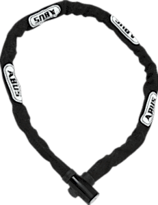 Abus Steel-O-Chain 4804K/110 Anahtarlı Kilit - Siyah