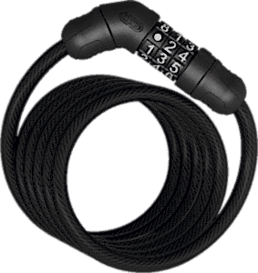 Abus Star 4508C/150 Şifreli Bisiklet Kilidi - Siyah