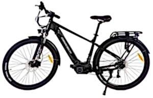 Geotech Yasuo 29 Jant Elektrikli Şehir Tur Trekking Bisikleti - Mat Siyah