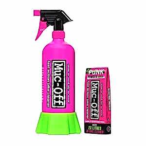 Muc-Off Bottle For Life Bundle Bisiklet Temizleme Şişesi ve 4'lü Punk Powder