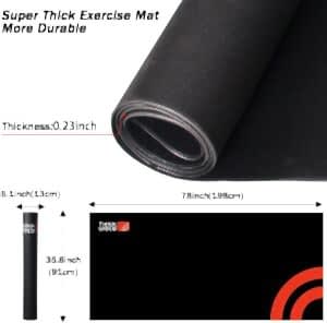 ThinkRider Cycling Trainer Floor Mat